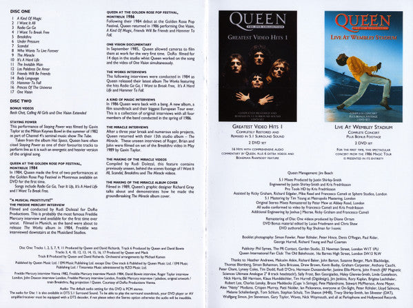 Queen -Greatest Video Hits 2