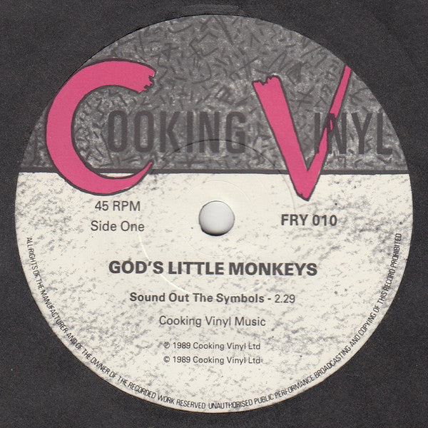 God's Little Monkeys - Sound Out The Symbols