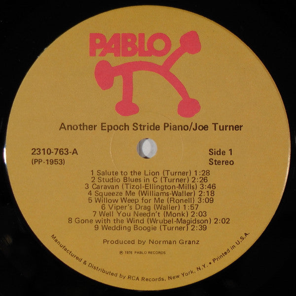 Joe Turner - Another Epoch-Stride Piano