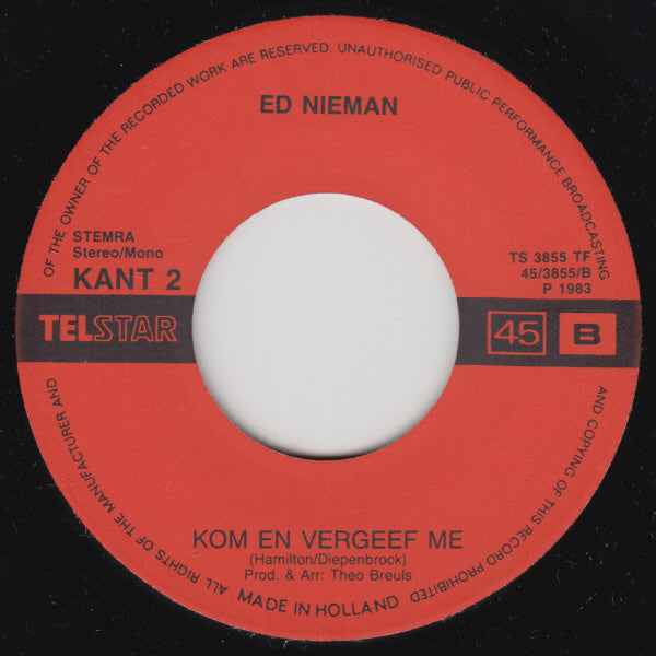 Ed Nieman -Als Zij Eens Deed.....
