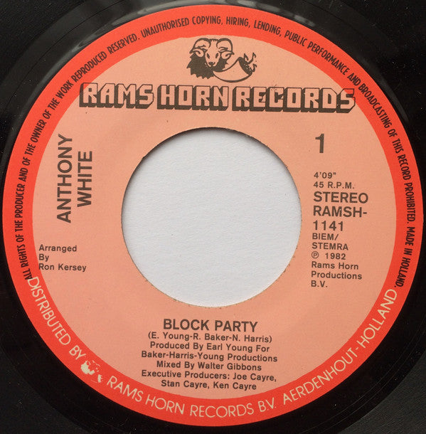 Anthony White - Block Party