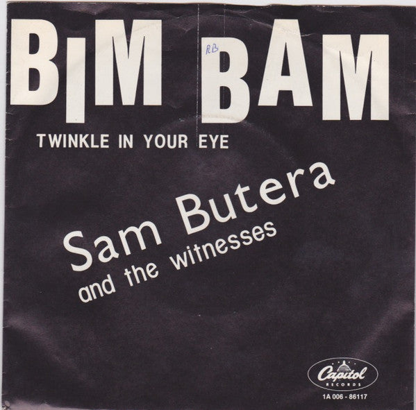 Sam Butera And The Witnesses -Bim Bam / Twinkle In Your Eye