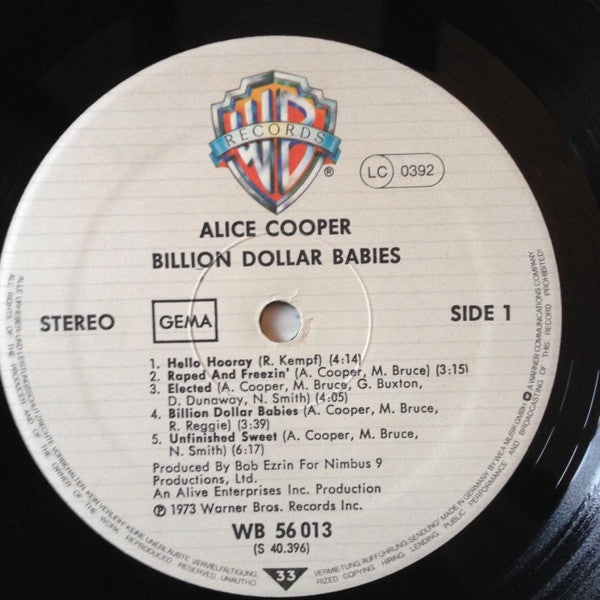 Alice Cooper - Billion Dollar Babies