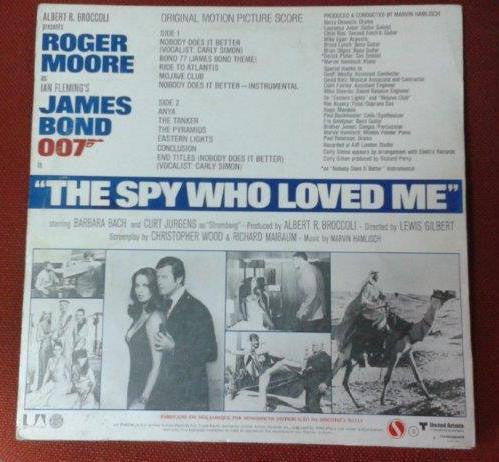Marvin Hamlisch -The Spy Who Loved Me (Original Motion Picture Score)