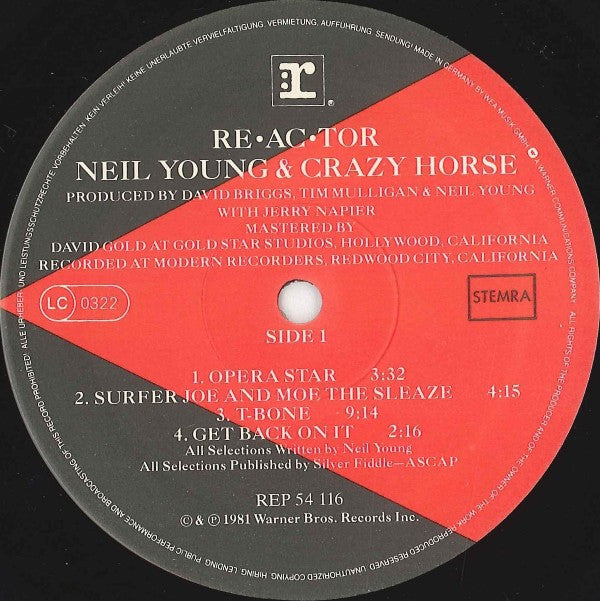 Neil Young & Crazy Horse -Reactor