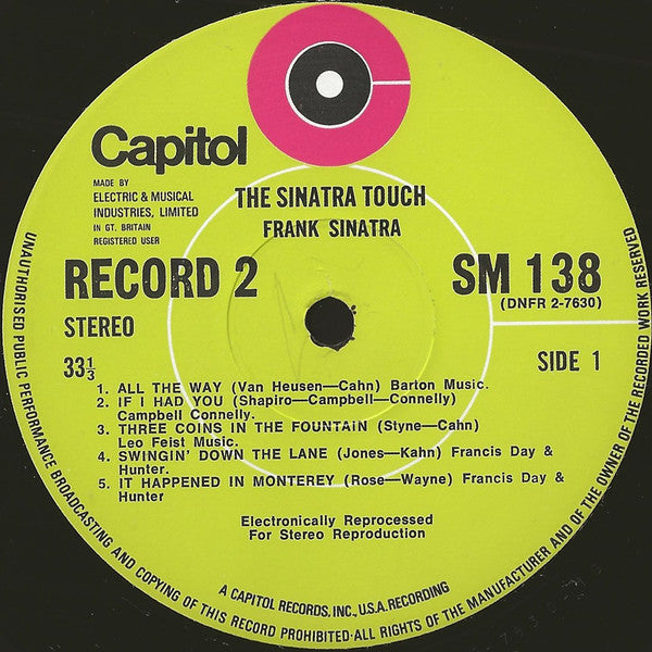 Frank Sinatra -The Sinatra Touch