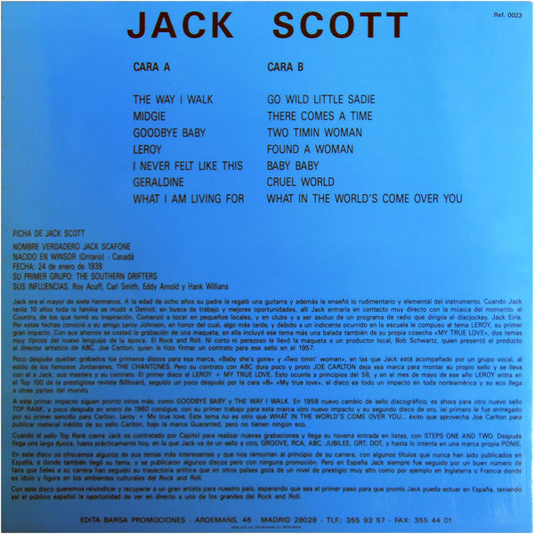 Jack Scott -Jack Scott