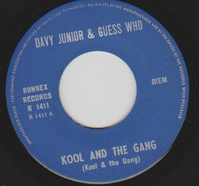 Davy Junior Guess Who* -Kool And The Gang
