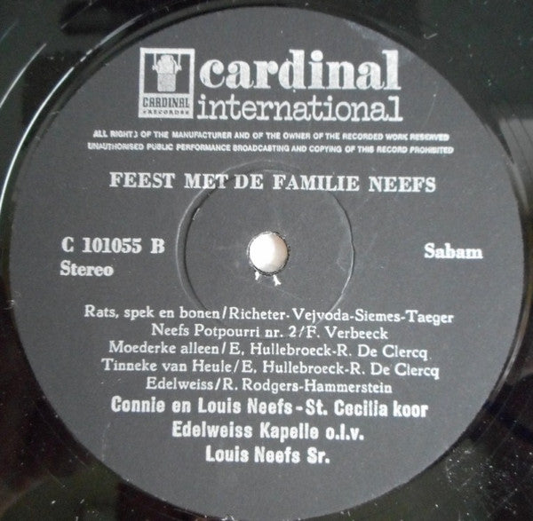 Familie Neefs -Feest Met De Familie Neefs