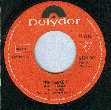 The Who -The Seeker / Here For More