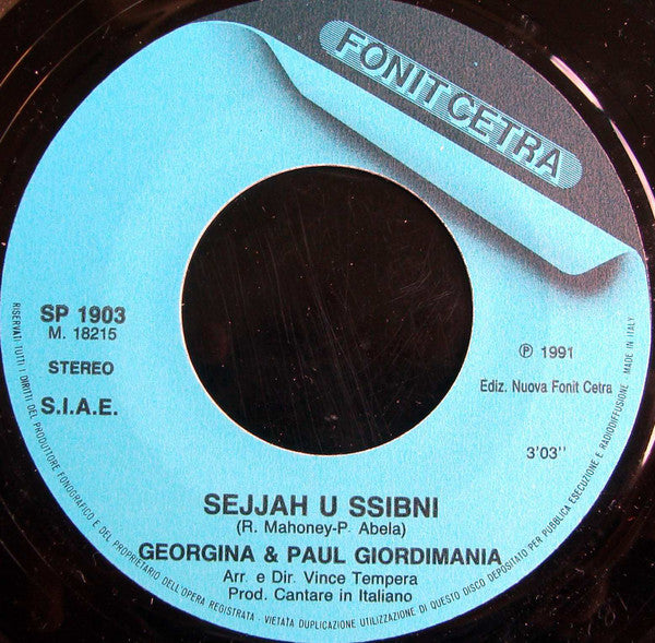 Georgina* & Paul Giordimaina -Could It Be (Eurofestival 1991)