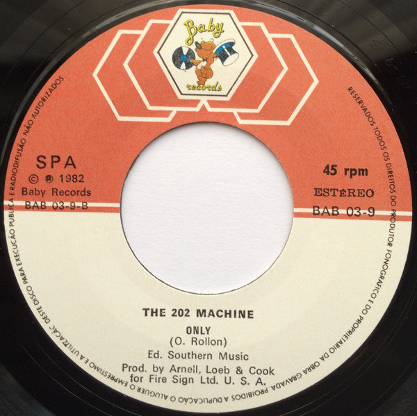 The 202 Machine -Get Up (Rock Your Body) / Only