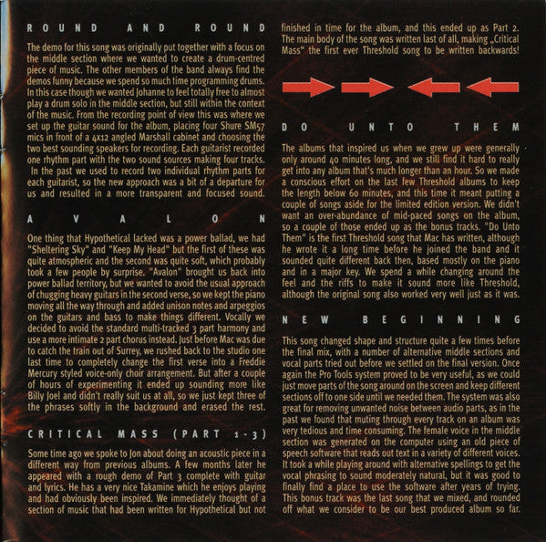 Threshold (3) -Critical Mass