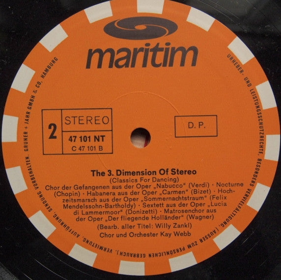 Orchester Kay Webb -The 3rd Dimension Of Stereo