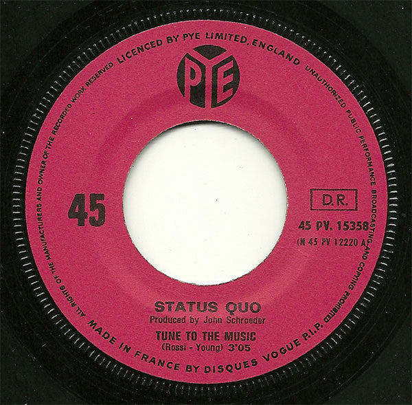 Status Quo -Tune To The Music
