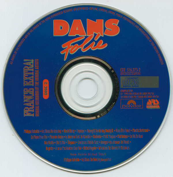 Various - Dans Folie France Extra!