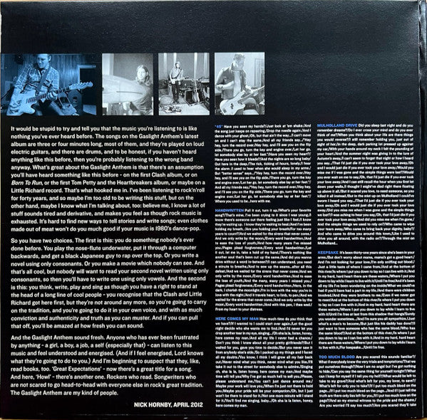 The Gaslight Anthem -Handwritten