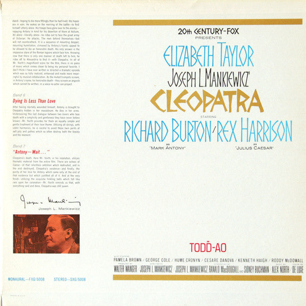 Alex North - Cleopatra (Original Soundtrack Album)