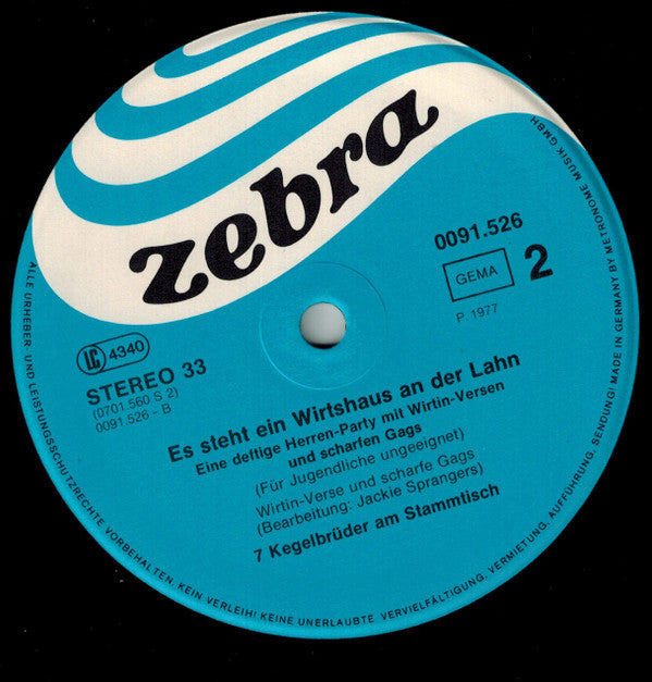 7 Kegelbrüder Am Stammtisch - Es Steht Ein Wirtshaus An Der Lahn