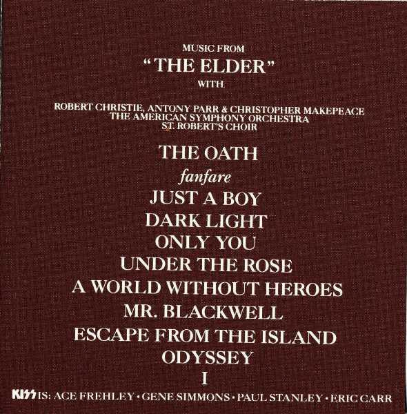 Kiss - (Music From) The Elder