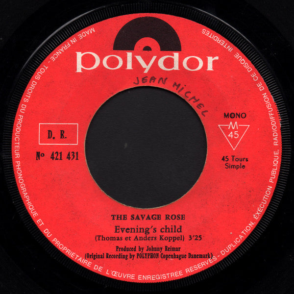 The Savage Rose* -Long Before I Was Born / Evening's Child