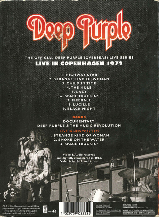 Deep Purple -Copenhagen 1972