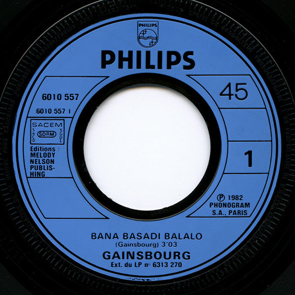 Gainsbourg* - Bana Basadi Balalo / Negusa Nagast