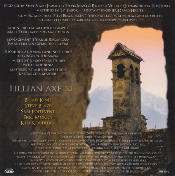 Lillian Axe - XI: The Days Before Tomorrow