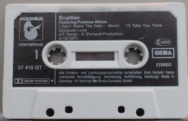 Eruption (4) Featuring Precious Wilson -Eruption