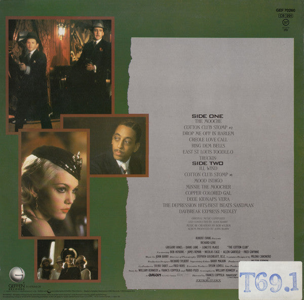 John Barry -The Cotton Club (Original Motion Picture Sound Track)
