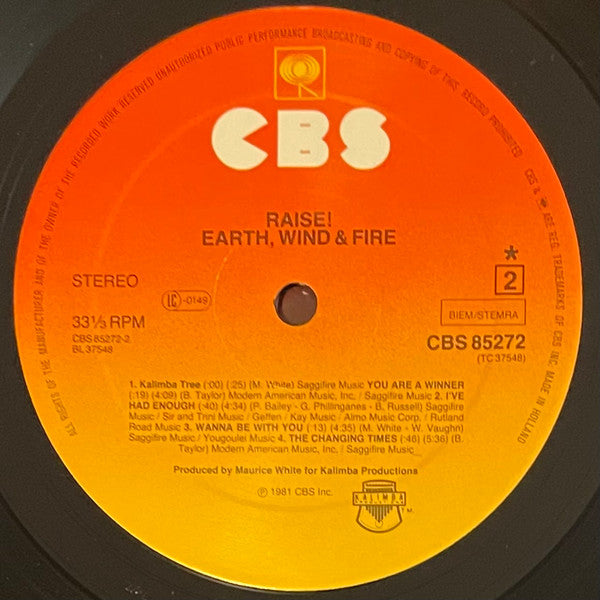 Earth, Wind & Fire -Raise!