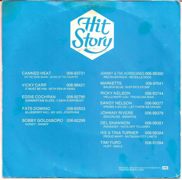 Ricky Nelson (2) -Hello Marylou / Travelling Man