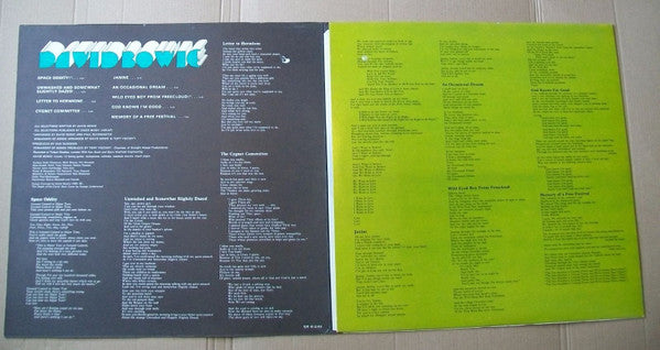 David Bowie -Man Of Words/Man Of Music