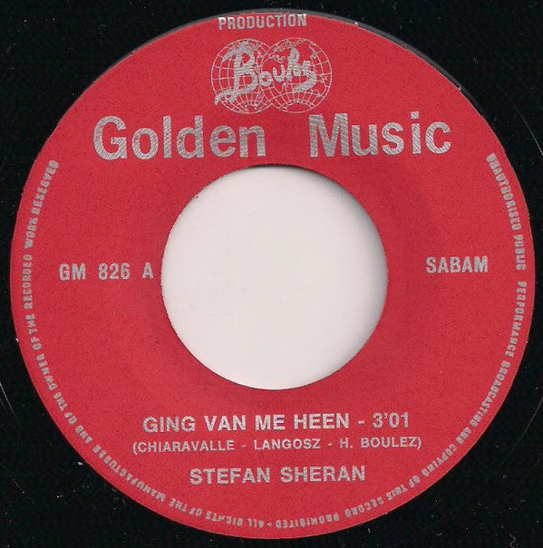 Stefan Sheran -Ging Van Me Heen / Te Laat Voor Tranen