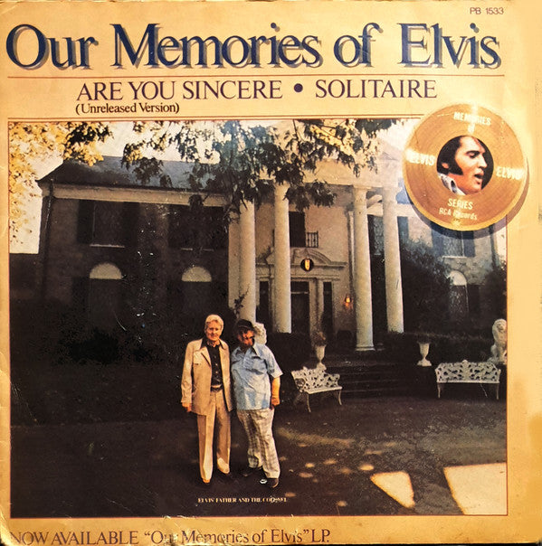 Elvis Presley -Our Memories Of Elvis