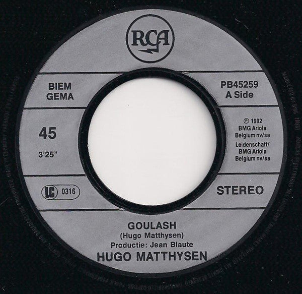 Hugo Matthysen -Goulash