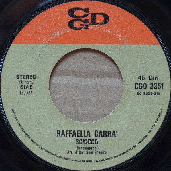Raffaella Carrà -Male