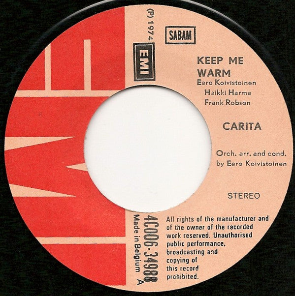 Carita* -Keep Me Warm / Shadow On The Wall