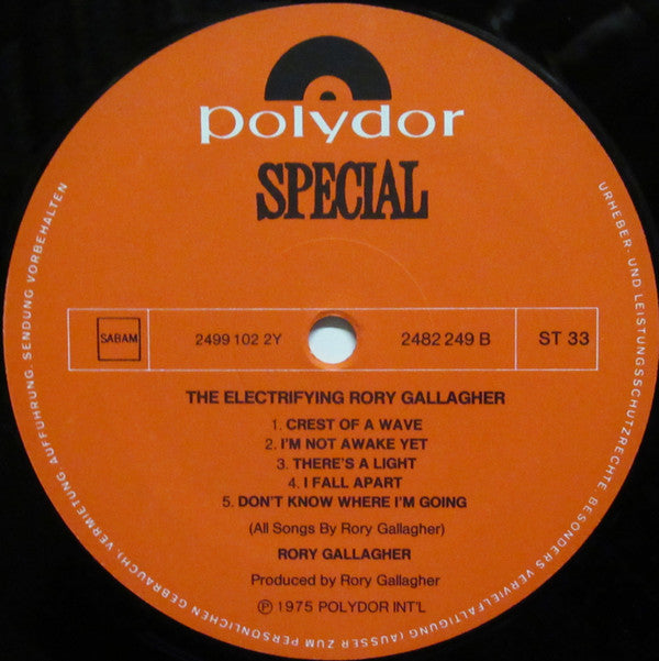 Rory Gallagher -The Electrifying Rory Gallagher