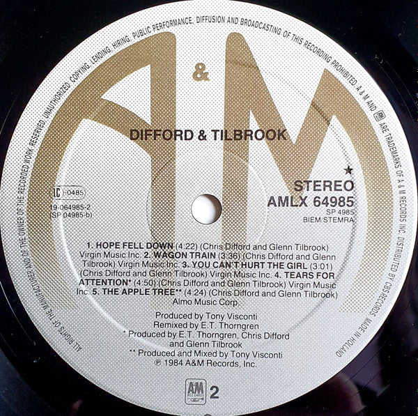 Difford &amp; Tilbrook - Difford &amp; Tilbrook