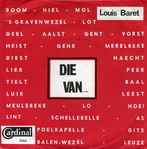 Louis Baret -Die Van ....