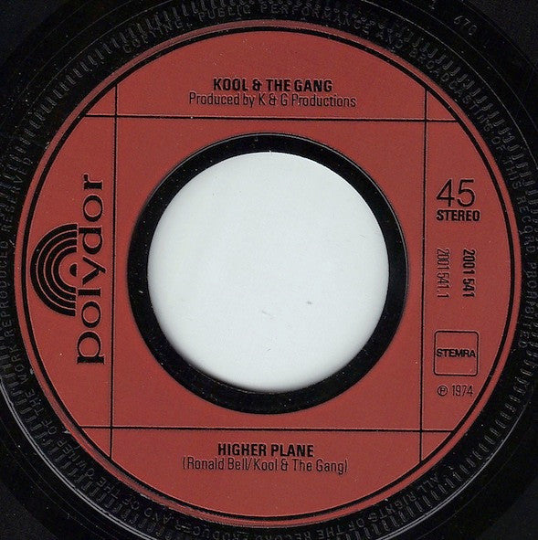 Kool And The Gang* -Higher Plane / Wild Is Love