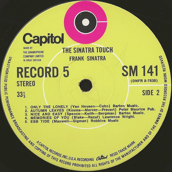 Frank Sinatra -The Sinatra Touch