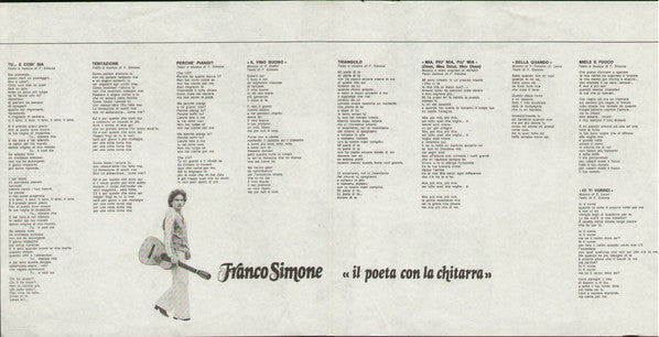 Franco Simone -Il Poeta Con La Chitarra