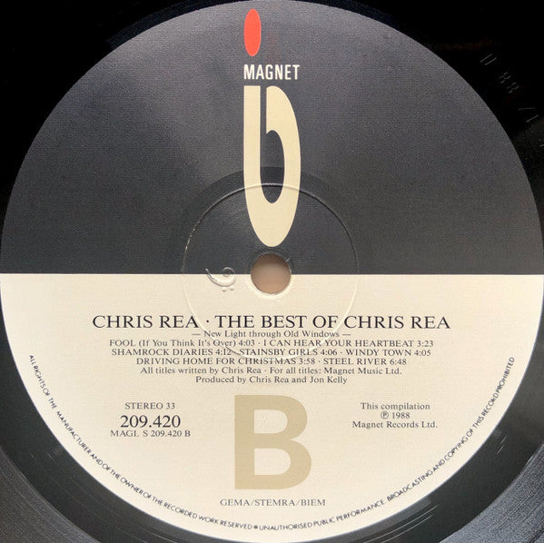 Chris Rea -The Best Of Chris Rea - New Light Through Old Windows