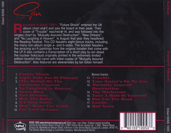 Gillan -Future Shock