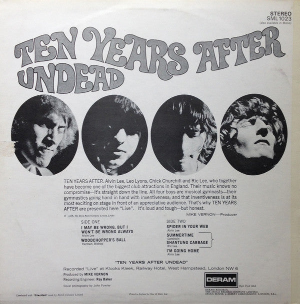 Ten Years After - Ten Years After Undead