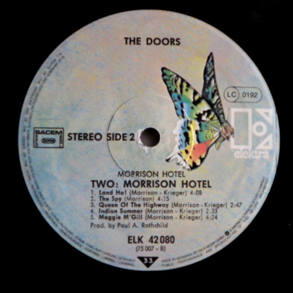 The Doors -Morrison Hotel