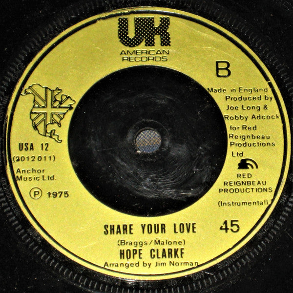 Hope Clarke -Share Your Love