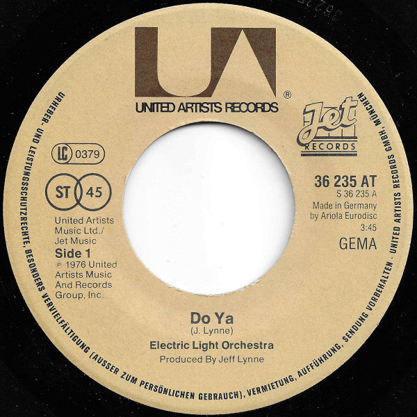 Electric Light Orchestra -Do Ya